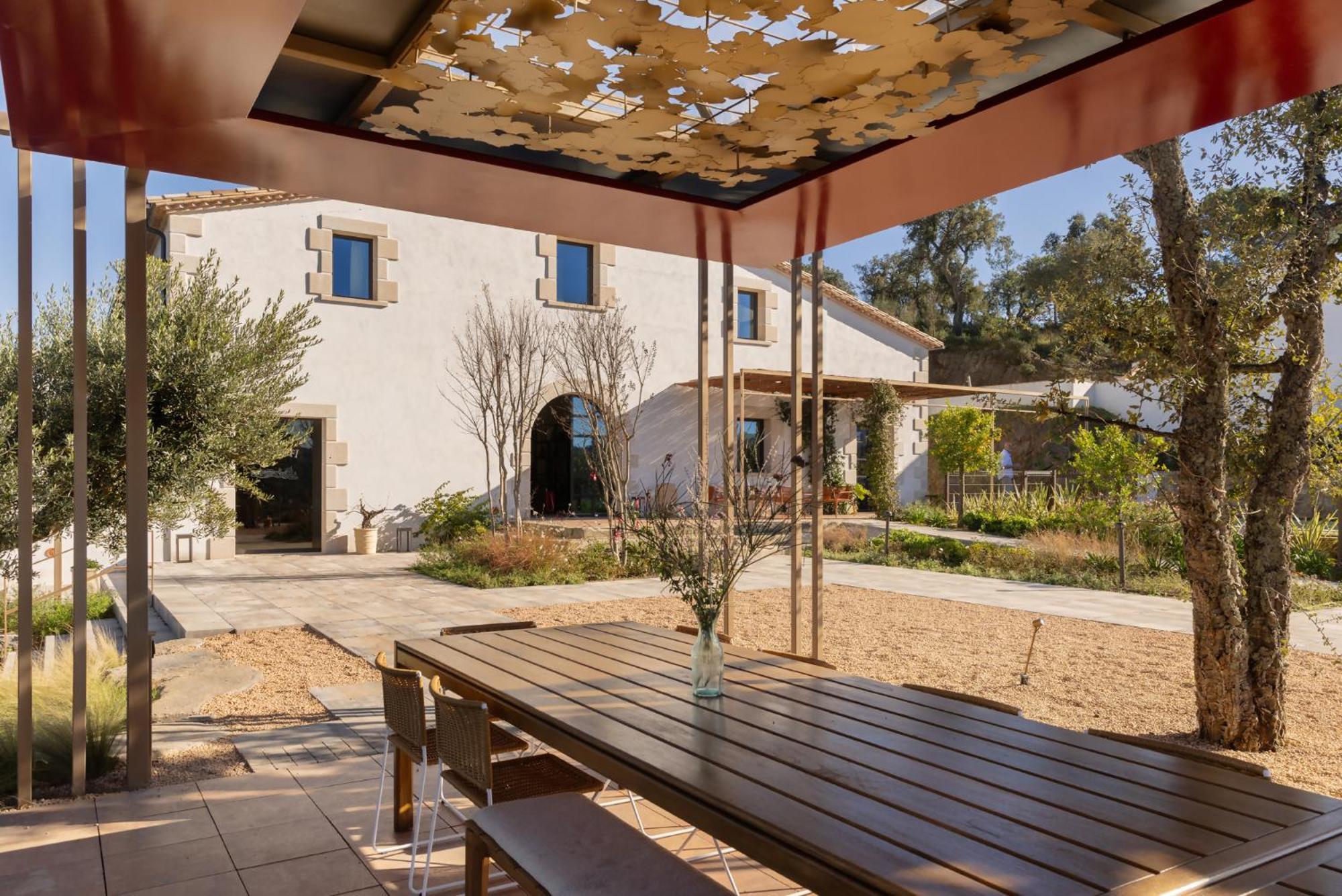 Can Bufi Espectacular Casa Con Piscina Interior Llagostera Exterior photo
